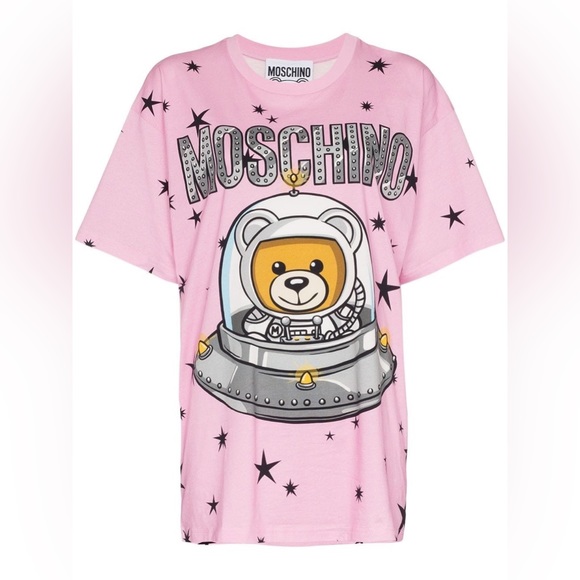 Moschino Tops - MOSCHINO
ASTRONAUT BEAR T-SHIRT OVERSIZED XS
